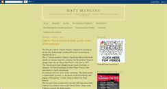 Desktop Screenshot of mattmangino.com