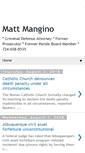 Mobile Screenshot of mattmangino.com