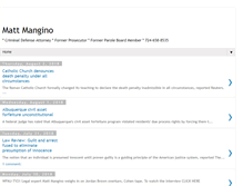 Tablet Screenshot of mattmangino.com